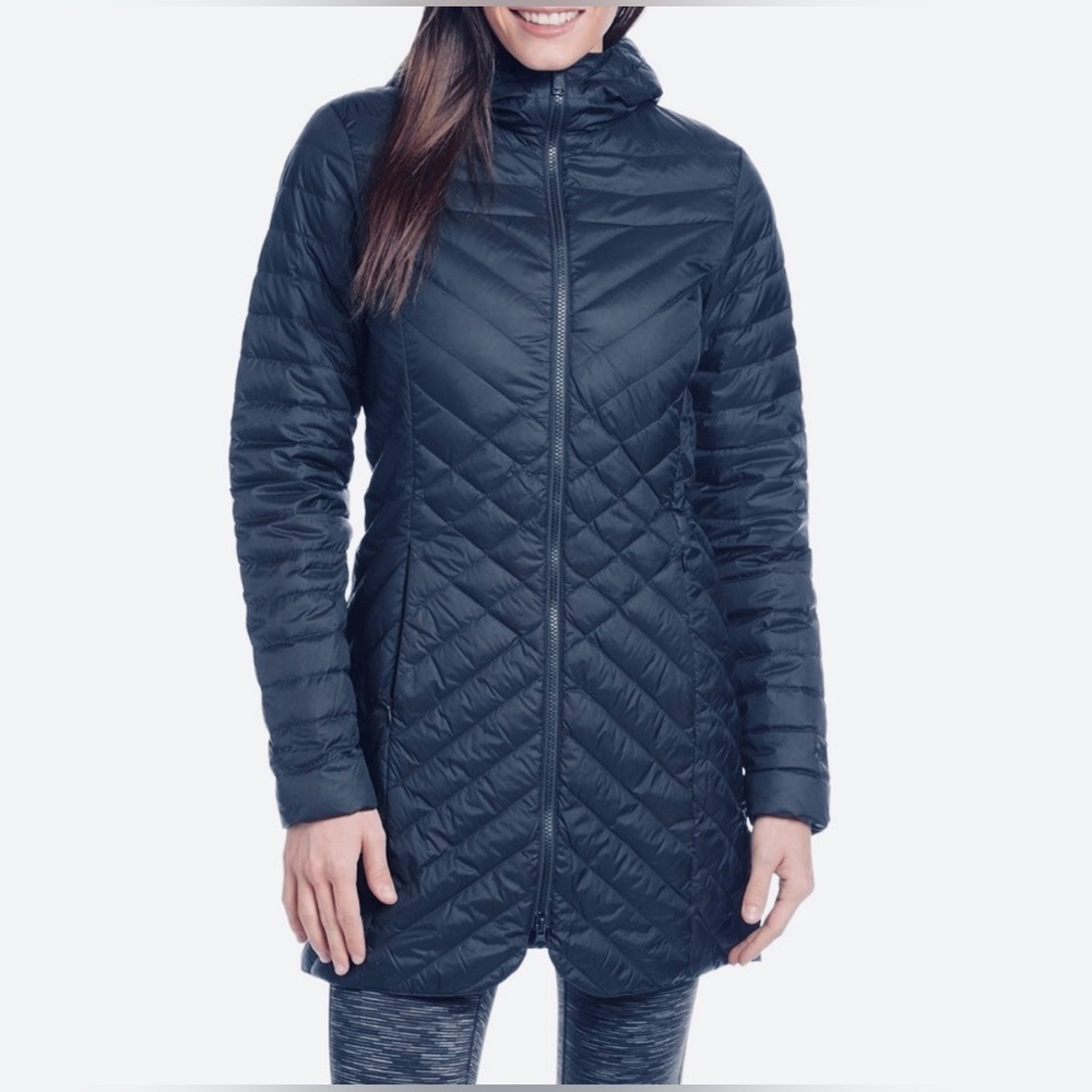 The North Face Karokara Down Parka Navy Blue Sz. XL